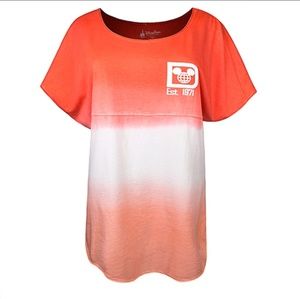 Walt Disney World Spirit Jersey Ombre Coral NWOT
